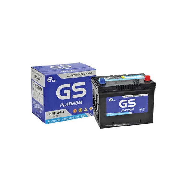 ẮC QUY GS MF 85D26R 12V - 75AH