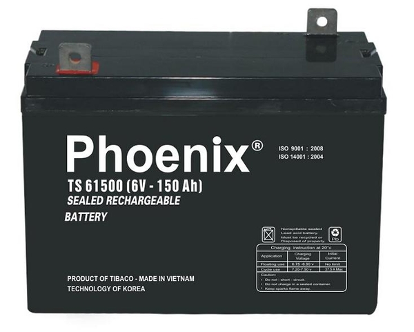 ẮC QUY PHOENIX 6V - 150AH TS61500