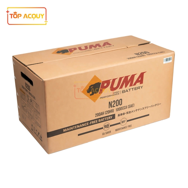 BÌNH ẮC QUY PUMA 12V - 200AH N200