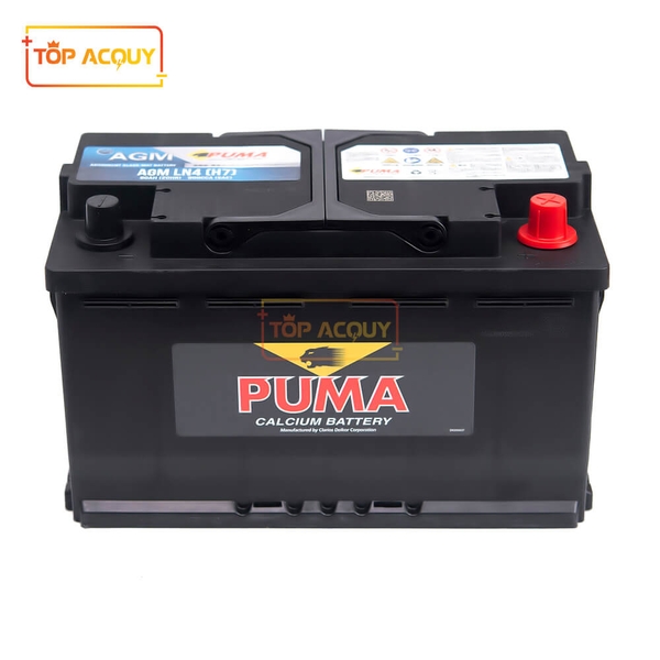 BÌNH ẮC QUY PUMA 12V - 80AH AGM LN4 (H7) (ECO/START-STOP PLUS)