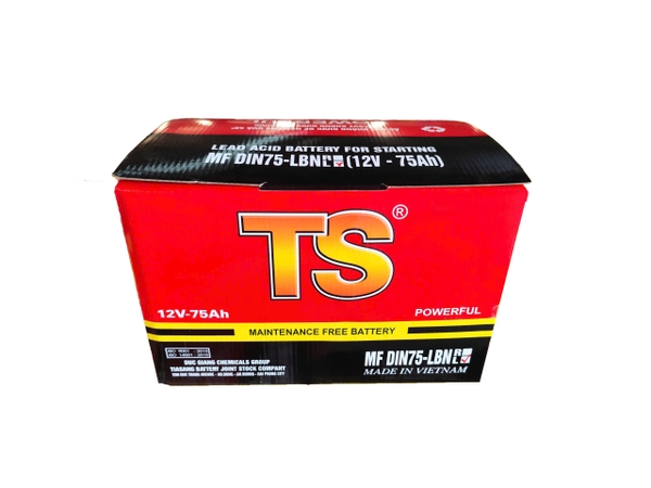 ẮC QUY TIA SÁNG 12V - 75AH MF DIN75L-LBN