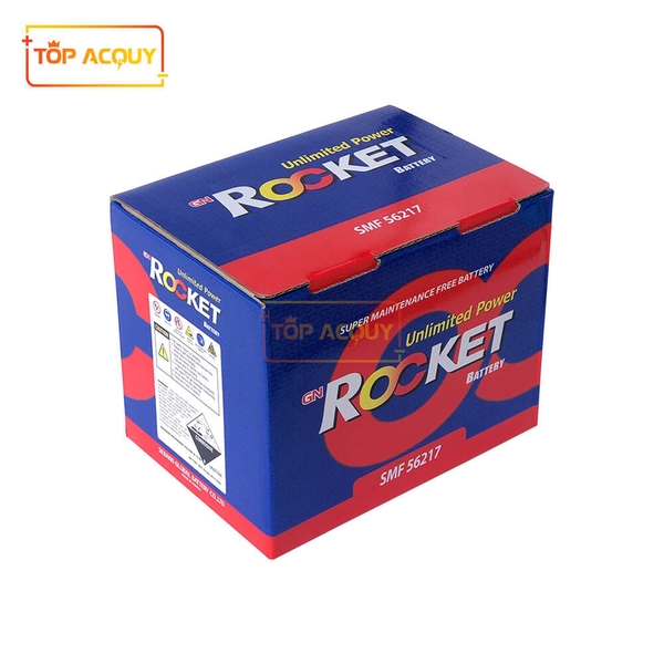 ẮC QUY ROCKET 12V - 62AH SMF 56217 (DIN R)