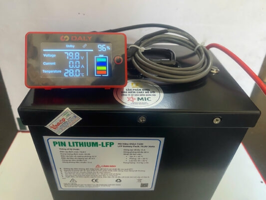 PIN LITHIUM-LFP ĐỨC GIANG 72V - 30AH DGLI-7230