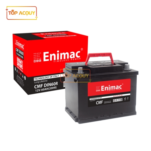 ẮC QUY ENIMAC 12V 60AH CMF DIN60R