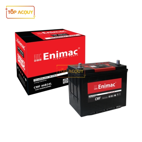ẮC QUY ENIMAC 12V 45AH CMF 46B24L