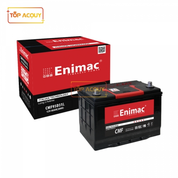 ẮC QUY ENIMAC 12V 80AH CMF 95D31L