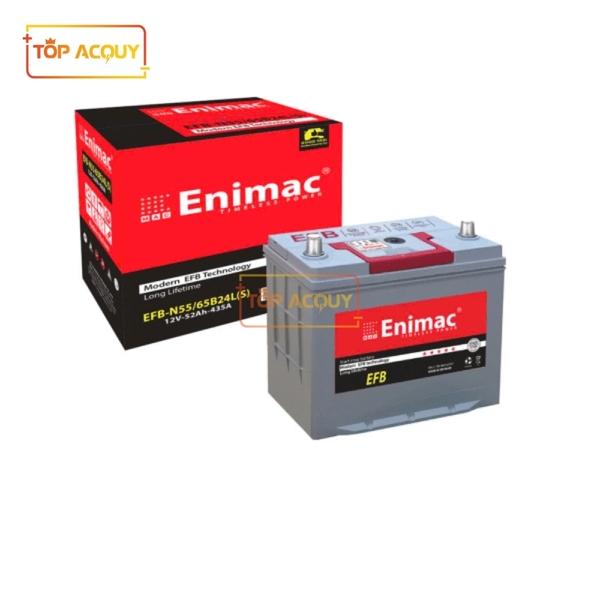 ẮC QUY ENIMAC 12V 52AH EFB N55/65B24LS