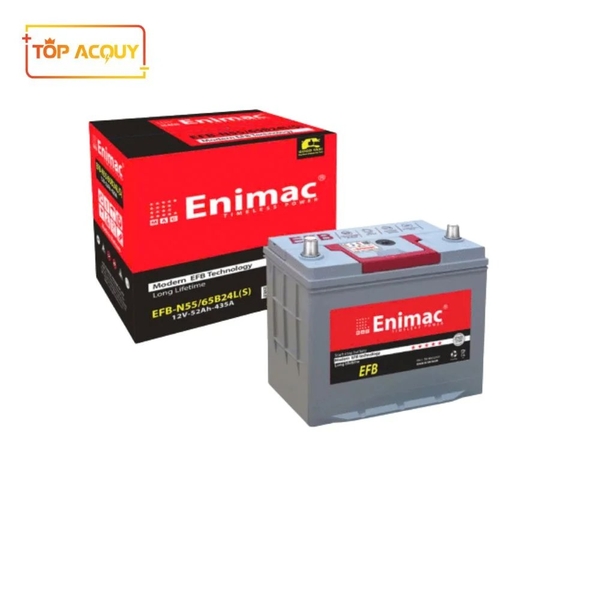 ẮC QUY ENIMAC 12V 52AH EFB N55/65B24LS