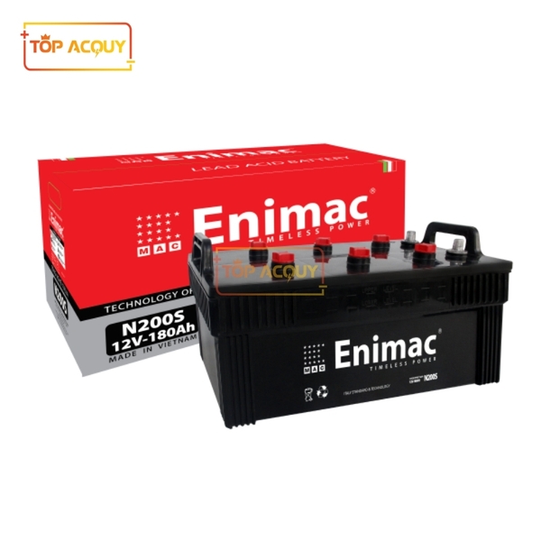 ẮC QUY ENIMAC 12V 180AH N200S