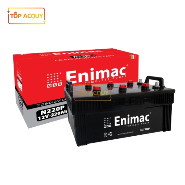 ẮC QUY ENIMAC 12V 220AH N220P