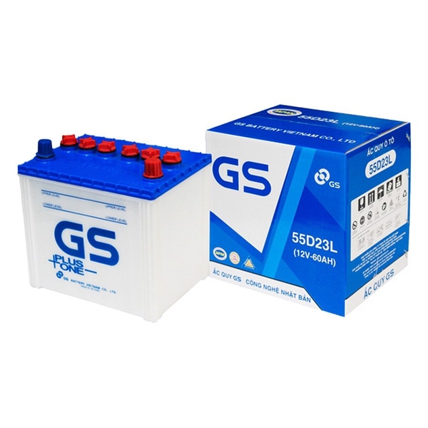 ẮC QUY GS 55D23L 12V - 60AH