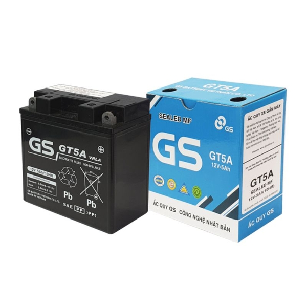 ẮC QUY GS 12V - 5AH MF GT5A