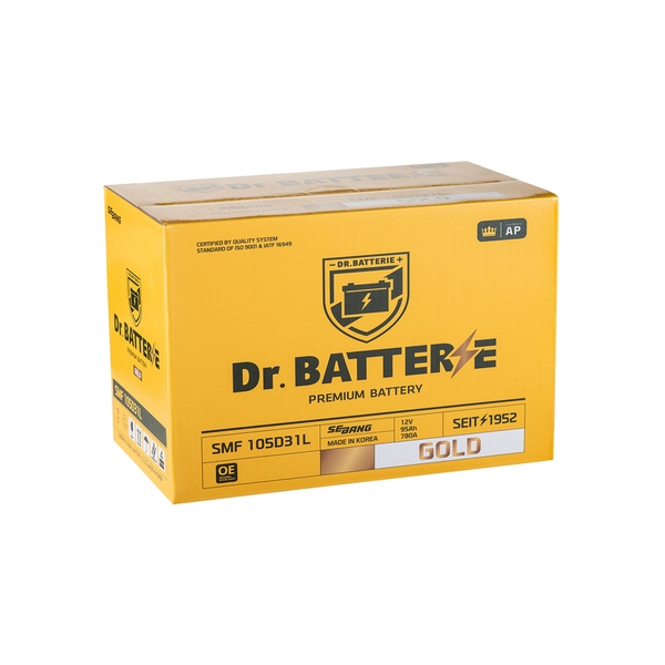 ẮC QUY DR.BATTERIE 12V - 90AH SMF 105D31L