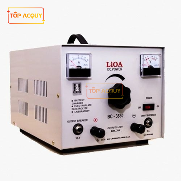 MÁY NẠP ẮC QUY LIOA DÒNG 15–30A, BẢO HÀNH 48 THÁNG - HÀ NỘI