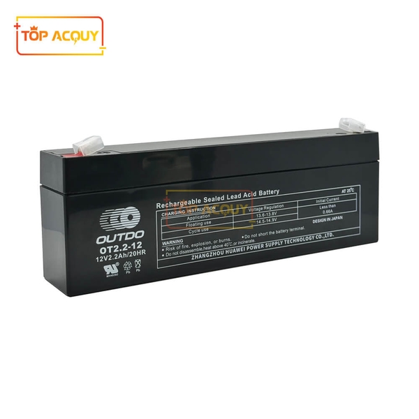 ẮC QUY OUTDO 12V-2.2AH 20HR OT2.2-12