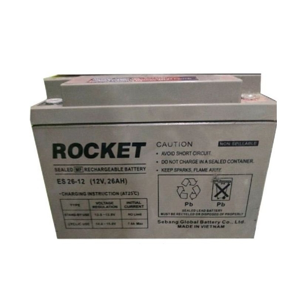 ẮC QUY ROCKET 12V - 26AH ES26-12