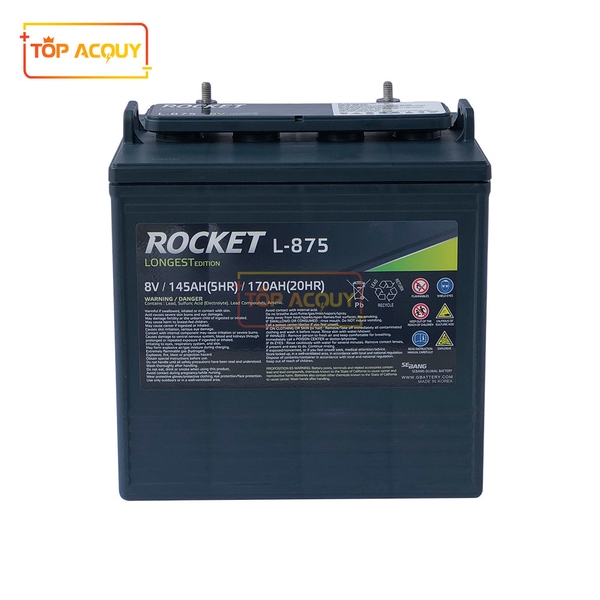 ẮC QUY ROCKET L-875 8V - 170AH (GC8-875)