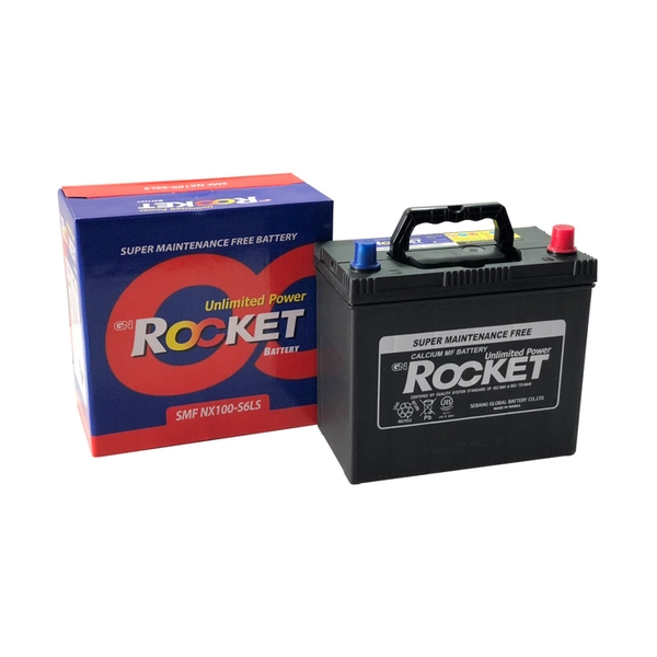 ẮC QUY ROCKET 12V - 45AH SMF NX100-S6LS