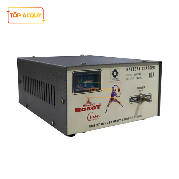 SẠC ROBOT TĂNG GIẢM 10A - 12VDC (DÂY ĐỒNG)