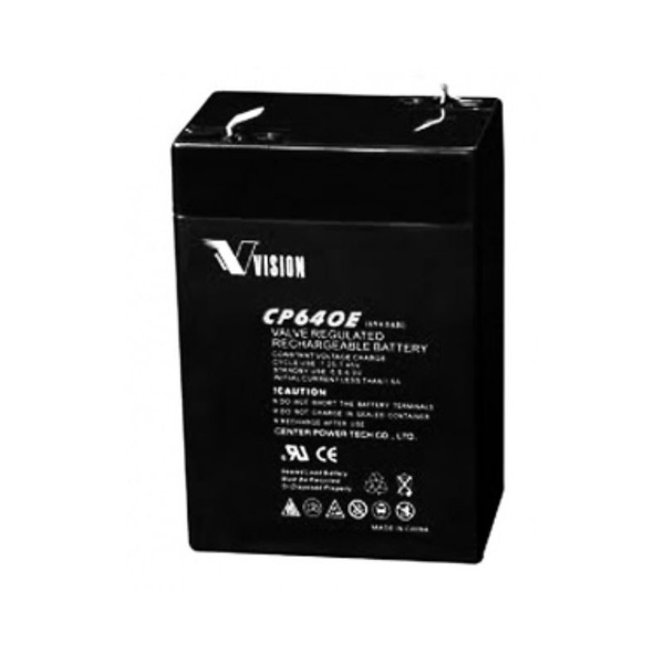 ẮC QUY VISION 6V - 4AH CP640E