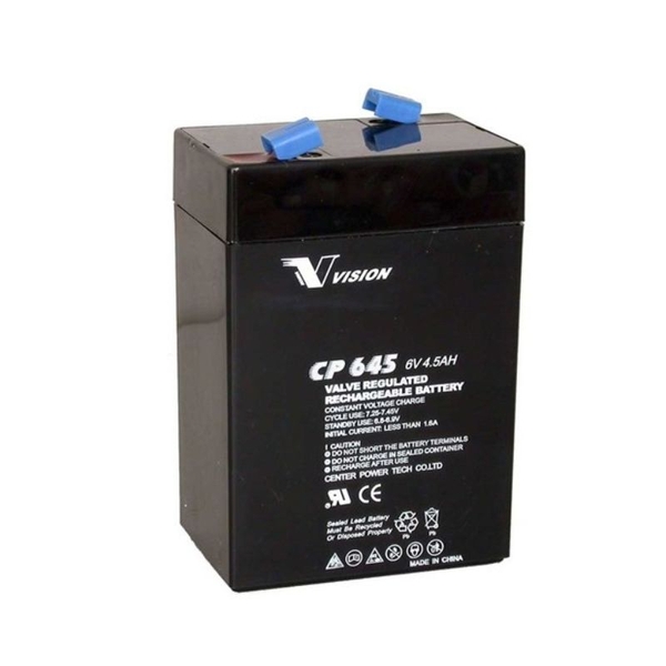 ẮC QUY VISION 6V - 4.5AH CP645