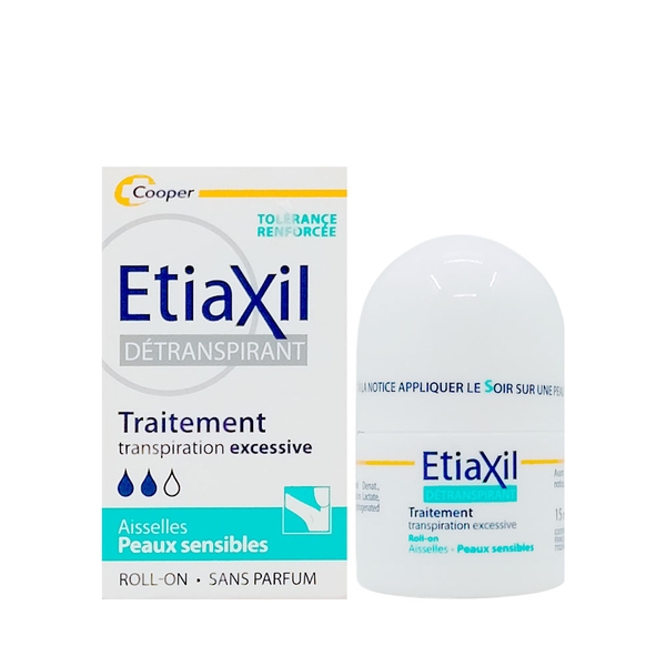 Lăn Khử Mùi Etiaxil Detranspirant Peaux Sensibles 15ml Chính Hãng