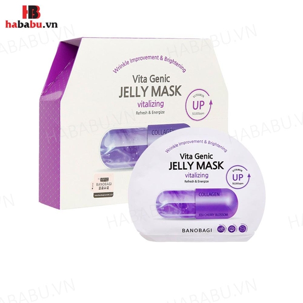 Mặt nạ Banobagi Genic Jelly Mask Vitalizing set 10 miếng chính hãng