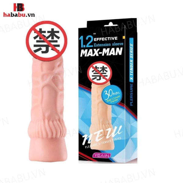 Bao cao su đôn dên Max-Man YY910 tăng kích thước chính hãng