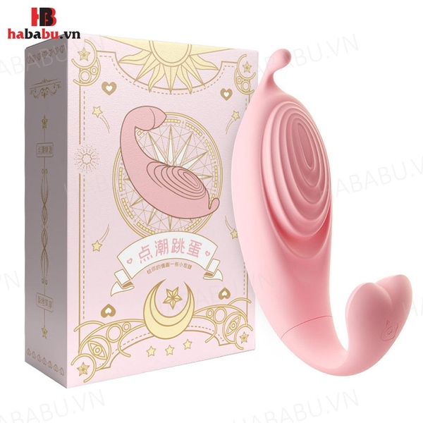 Chíp rung MizzZee Cá Voi remote massage chính hãng