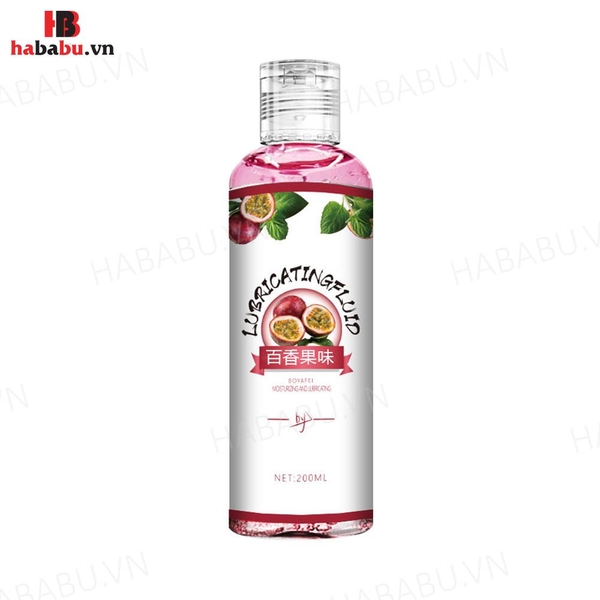 Gel bôi trơn hương chanh dây Boyafei 200ml chính hãng