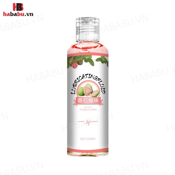 Gel bôi trơn hương ổi hồng Boyafei 200ml chính hãng
