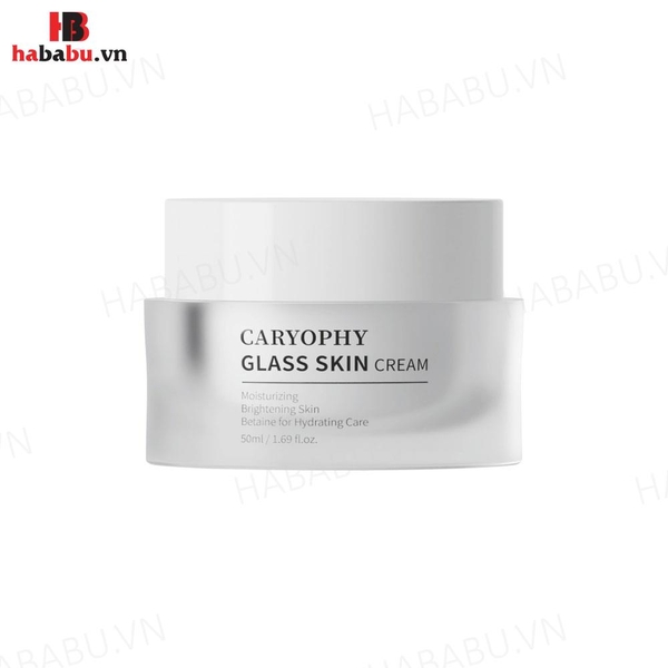 Kem dưỡng ẩm sáng da Caryophy Glass Skin Cream 50ml chính hãng