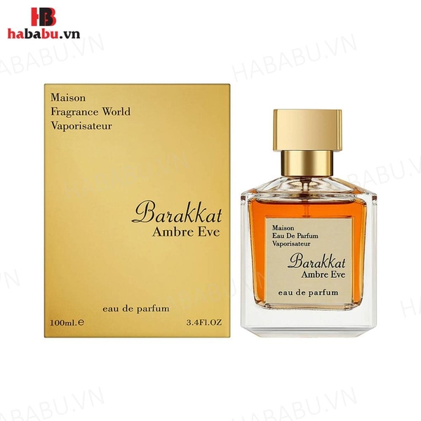 Nước hoa nữ Barakkat Ambre Eve 100ml chính hãng