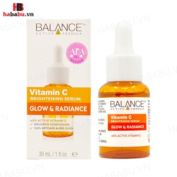 Serum sáng da mờ thâm Balance Active Formula Vitamin C 30ml chính hãng