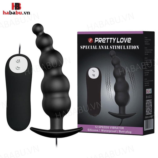 Trứng rung hậu môn Pretty Love Anal chính hãng