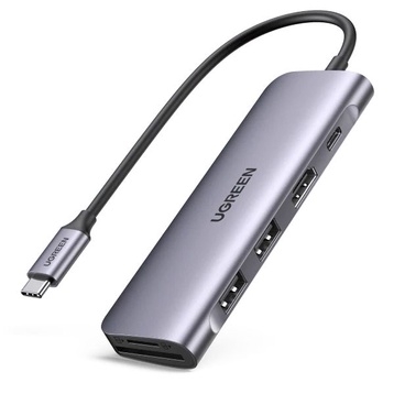 Cáp USB Type C to HDMI, Hub USB 3.0 cao cấp Ugreen 50209