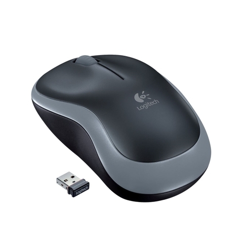 Chuột quang không dây Logitech M185 - Swift Grey