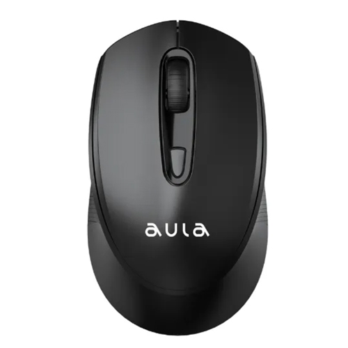 CHUỘT QUANG KHÔNG DÂY AULA AM205 (1200 DPI/Wireless/3 Triệu Click/Đen)