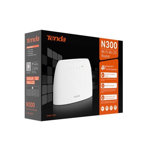 Bộ Phát Wifi 4G LTE Tenda 4G03 Chuẩn N300