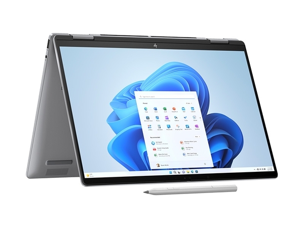 Laptop HP Envy x360 14-fc0092TU A19C2PA (Ultra 5 125U/ 16GB/ 1TB SSD/ 14.0inch OLED Touch/ Win11/ Silver/ Vỏ nhôm/ Pen)