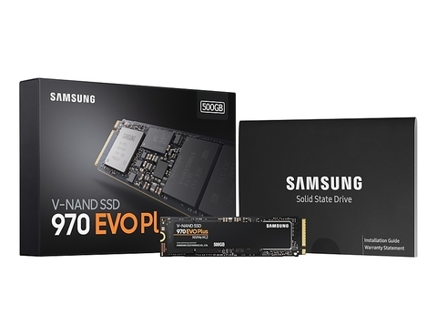 Ổ cứng SSD Samsung 970 EVO PLUS NVMe M.2 PCIe 500GB (MZ-V7S500BW)