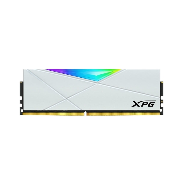 Ram PC Adata XPG Spectrix D50 RGB White 8GB (1x8GB) DDR4 3200Mhz (AX4U32008G16A-SW50)