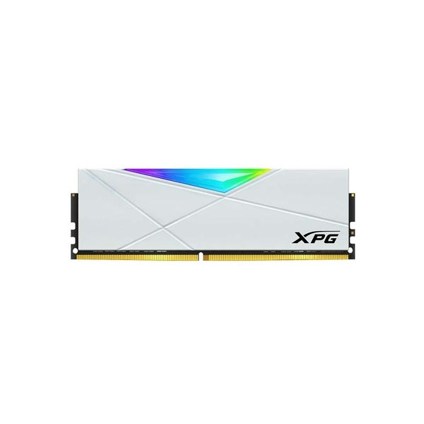 Ram Adata Spectrix D50 RGB White 16GB (1x16GB) DDR4 3200Mhz (AX4U320016G16A-SW50)