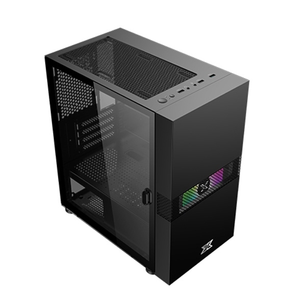 Vỏ case Xigmatek FADIL 1F - EN47970 (Màu Đen/ 1 Fan RGB)