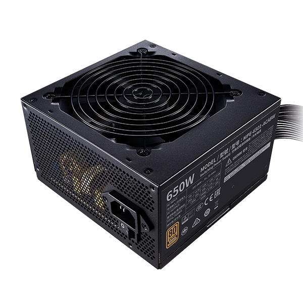 Nguồn Cooler Master 650W MWE 650 V2 230V 80 Plus Bronze (MPE-6501-ACABW-B)