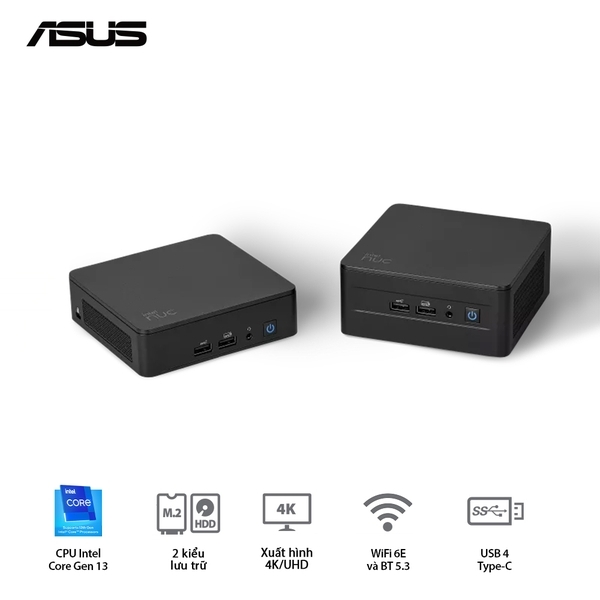 PC Mini Intel NUC 13 Pro Kit NUC13ANHI5 (bản Tall - RNUC13ANHH500000I)