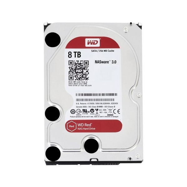 Ổ cứng Western Digital Red Plus 8TB WD80EFZZ (3.5Inch/ 5640rpm/ 128 MB/ SATA3/ Ổ NAS)