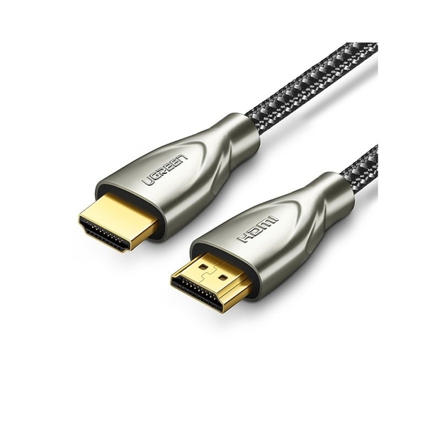 Cáp HDMI 2.0 Carbon dài 3m chính hãng Ugreen 50109 mạ vàng cao cấp