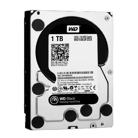 HDD Western Caviar Black 1TB WD1003FZEX 7200Rpm, SATA3 6Gb/s, 64MB Cache