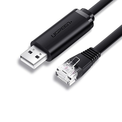 Cáp lập trình USB ra RJ45 Ugreen 60813 3M